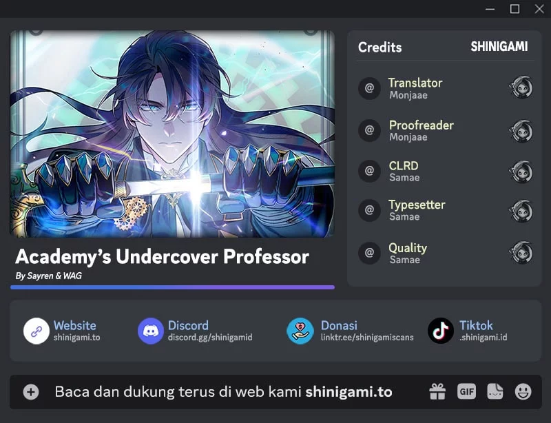 Baca Komik Academy’s Undercover Professor Chapter 140 Gambar 1