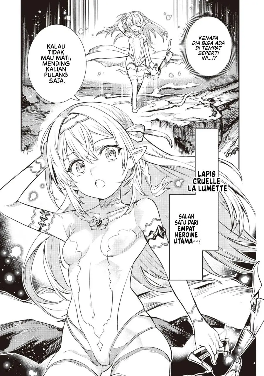Danshi Kinsei Game Sekai de Ore ga Yarubeki Yuiitsu no Koto – Yuri no Ma ni Hasamaru Otoko to Shite Tensei shite shimaimashita Chapter 1 Gambar 45