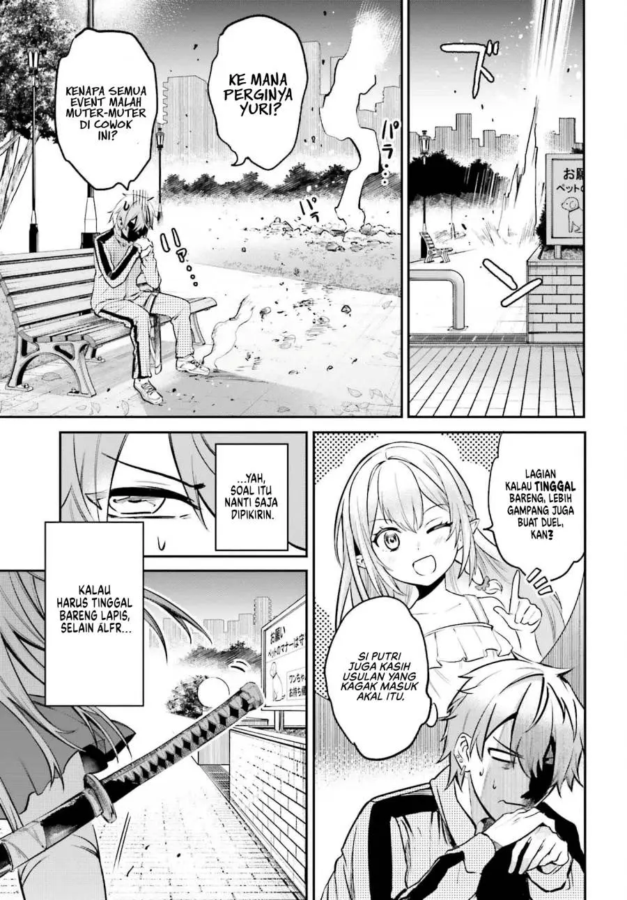 Danshi Kinsei Game Sekai de Ore ga Yarubeki Yuiitsu no Koto – Yuri no Ma ni Hasamaru Otoko to Shite Tensei shite shimaimashita Chapter 3 Gambar 10