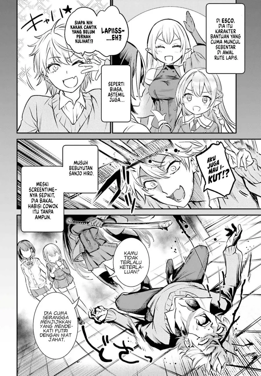 Danshi Kinsei Game Sekai de Ore ga Yarubeki Yuiitsu no Koto – Yuri no Ma ni Hasamaru Otoko to Shite Tensei shite shimaimashita Chapter 3 Gambar 15