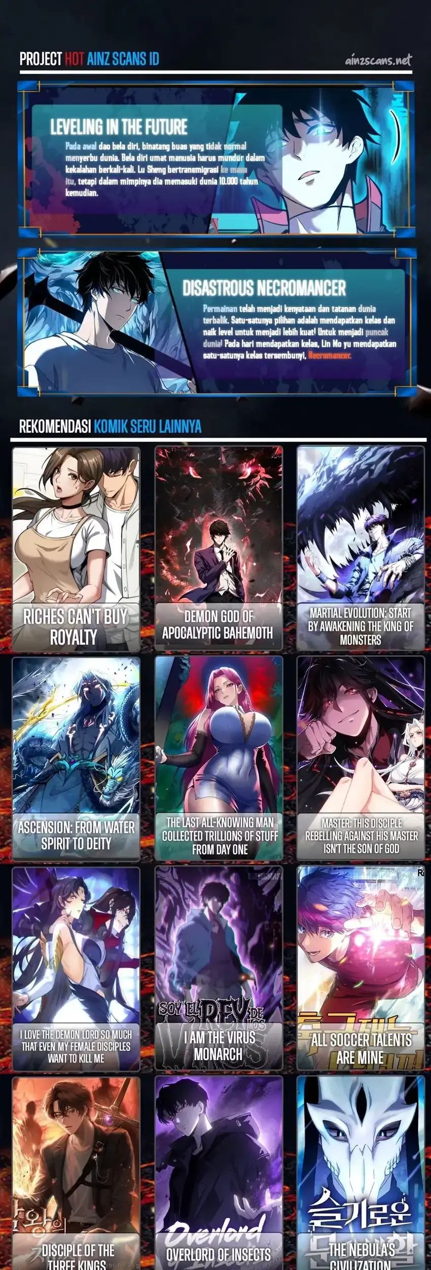 Disaster Comes: I Evolve Into the Crimson King Chapter 12 Gambar 60