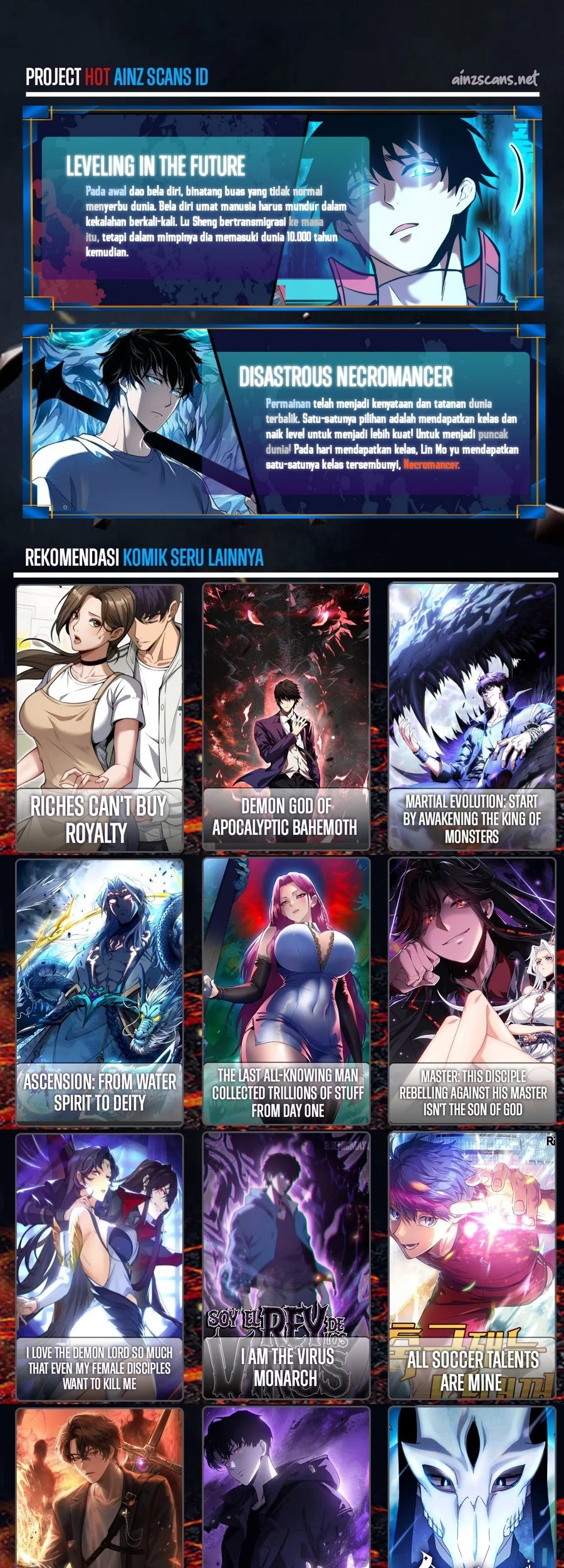 Disastrous Necromancer Chapter 220 Gambar 46
