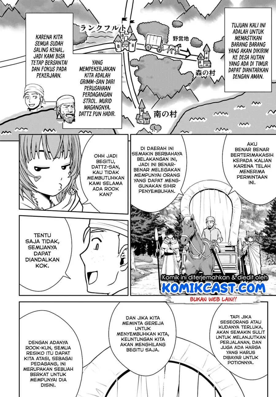 Baca Manga Gokufuri Kyohi Shite Tesaguri Start! Tokka Shinai Healer, Nakama to Wakarete Tabi ni Deru Chapter 9.1 Gambar 2