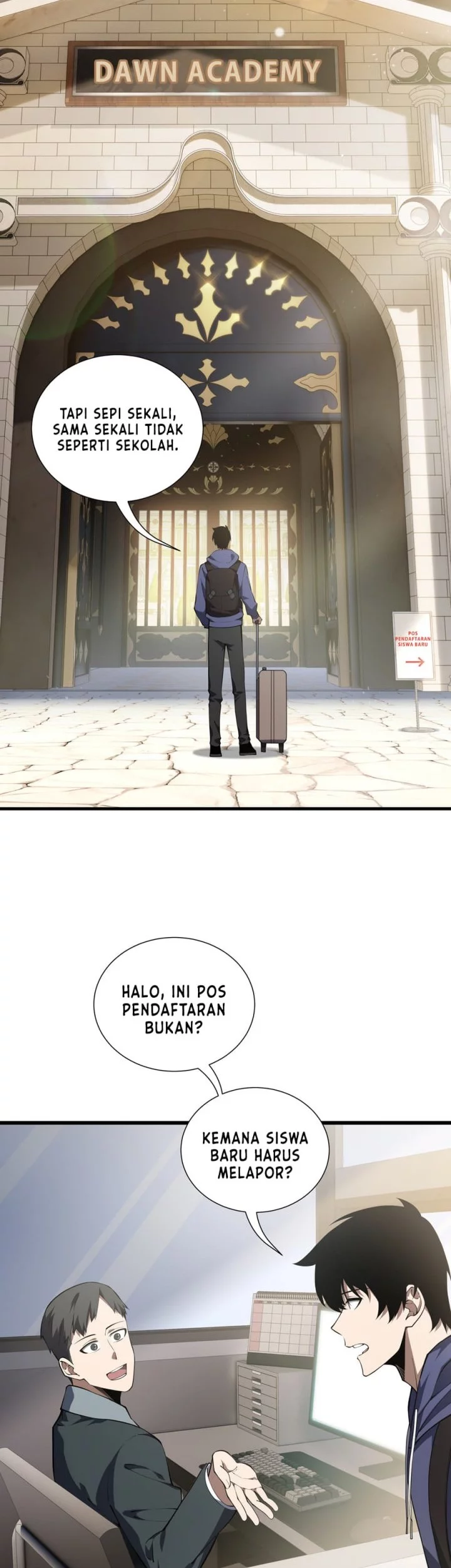 Baca Manhua I Owe A Billion Dollars And I am Forced to Become A Worker For An Evil God Chapter 22 Gambar 2