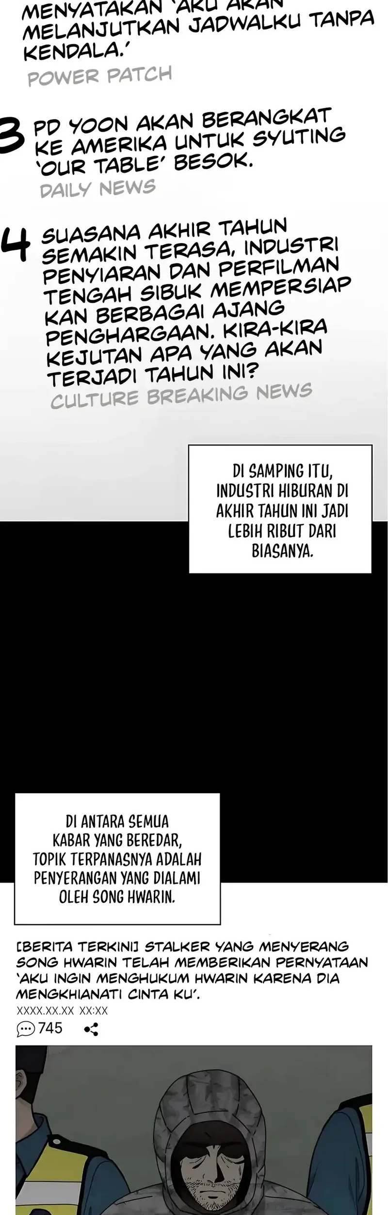 Baca Manhwa I Was Immediately Mistaken for a Monster Genius Actor Chapter 74 Gambar 2