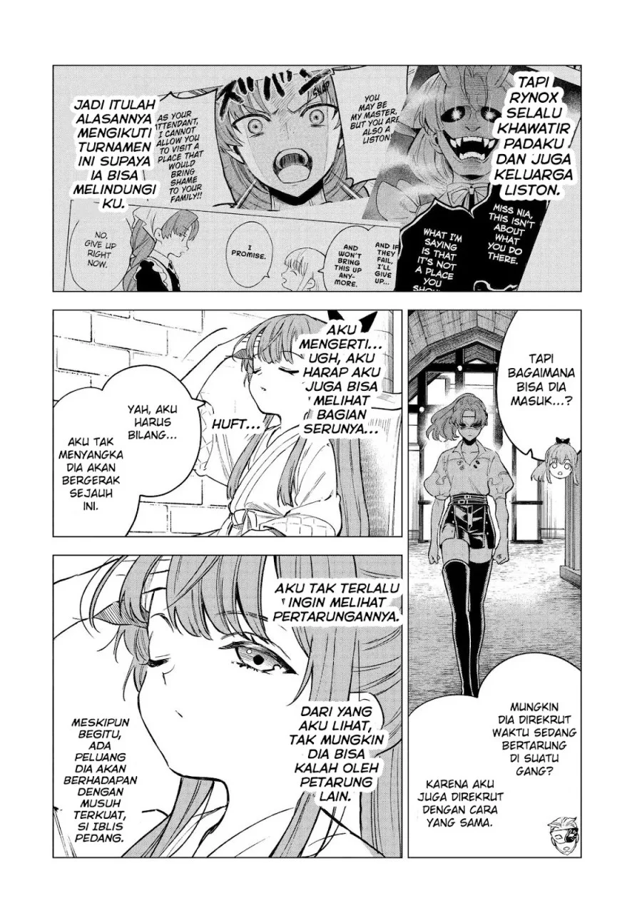 Kyouran Reijou Nia Liston – Byoujaku Reijou ni Tensei shita Kamigoroshi no Bujin no Karei Naru Musouroku Chapter 9 Gambar 3