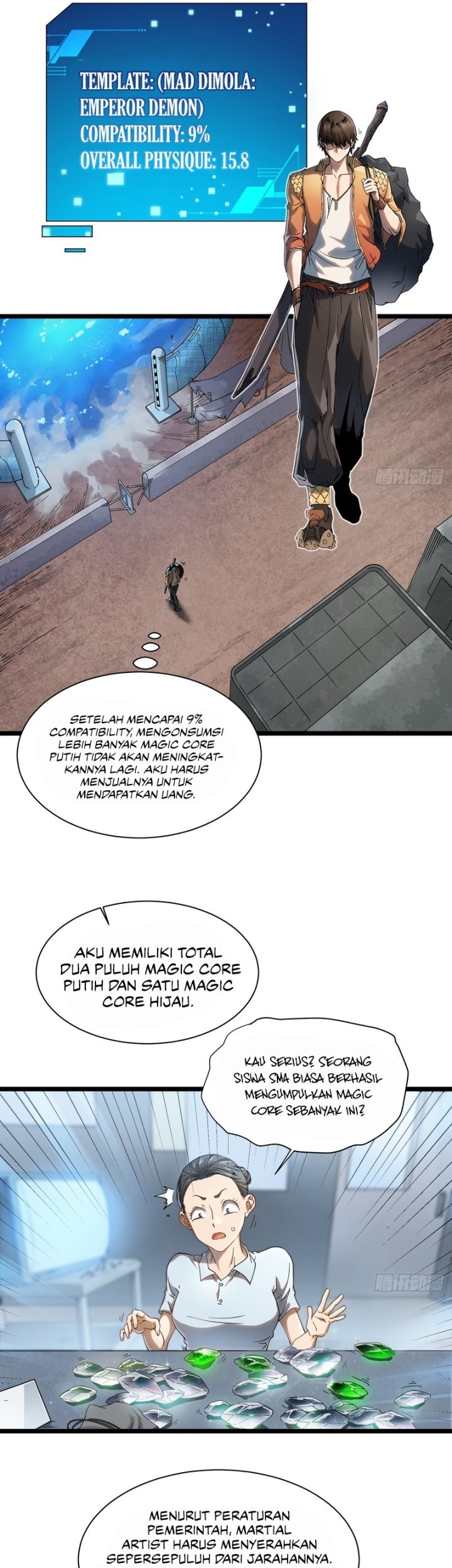 Martial Evolution: Start by Awakening the King of Monsters - Chapter 3 - Page 26