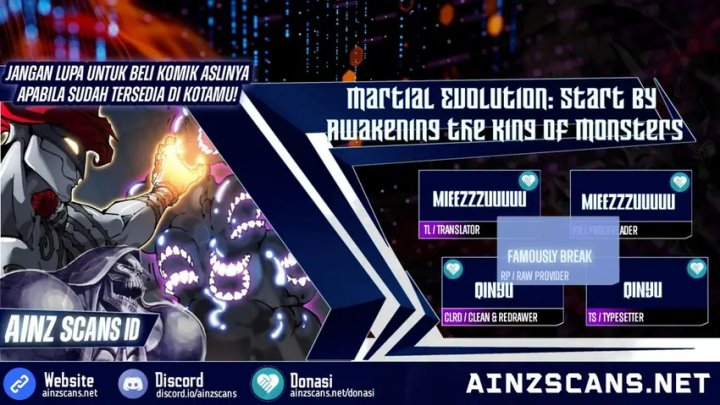 Martial Evolution: Start by Awakening the King of Monsters - Chapter 49 - Page 1