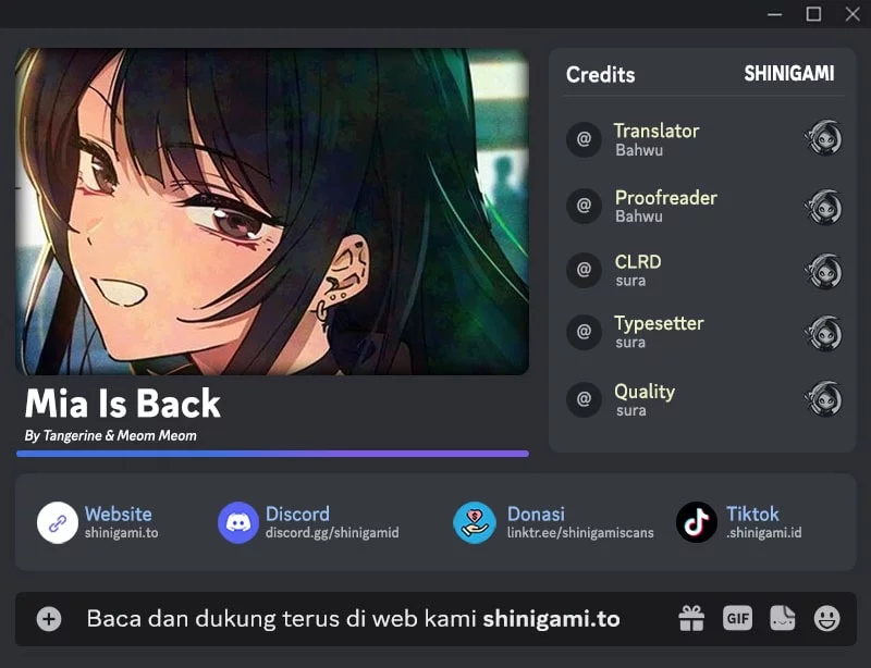 Baca Komik Mia Has Returned Chapter 13 Gambar 1
