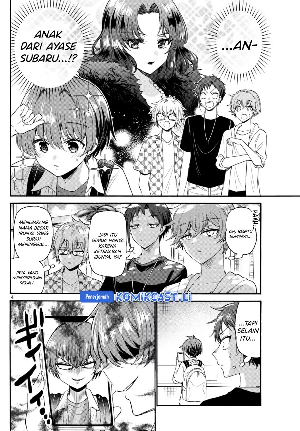 Mikadono Sanshimai wa Angai, Choroi Chapter 104 Gambar 4