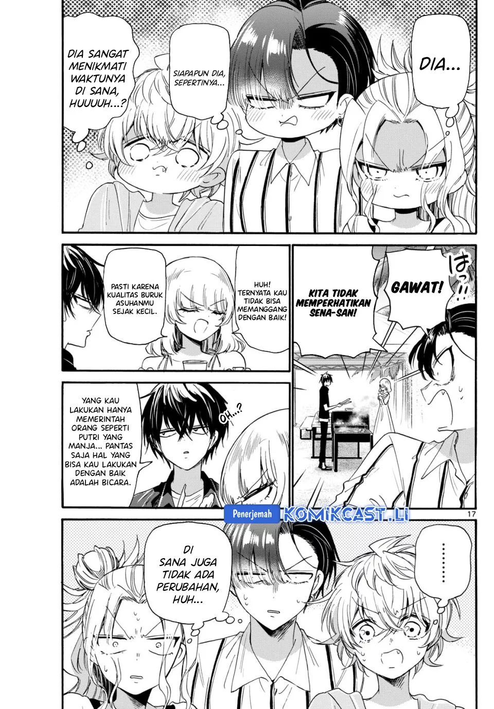Mikadono Sanshimai wa Angai, Choroi Chapter 88 Gambar 17