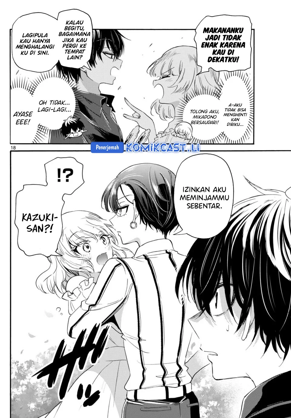 Mikadono Sanshimai wa Angai, Choroi Chapter 88 Gambar 18