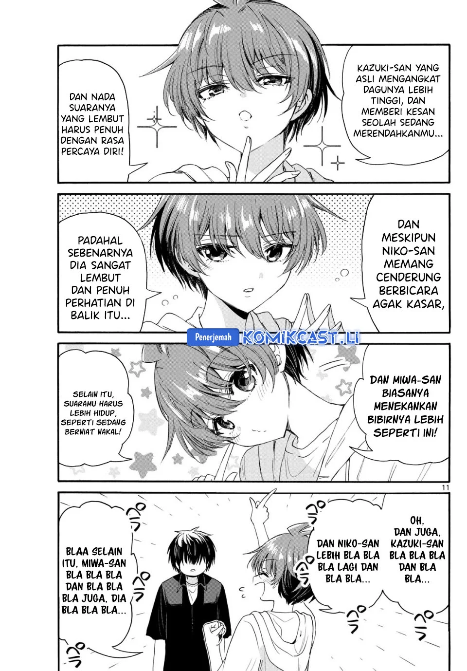 Mikadono Sanshimai wa Angai, Choroi Chapter 97 Gambar 11