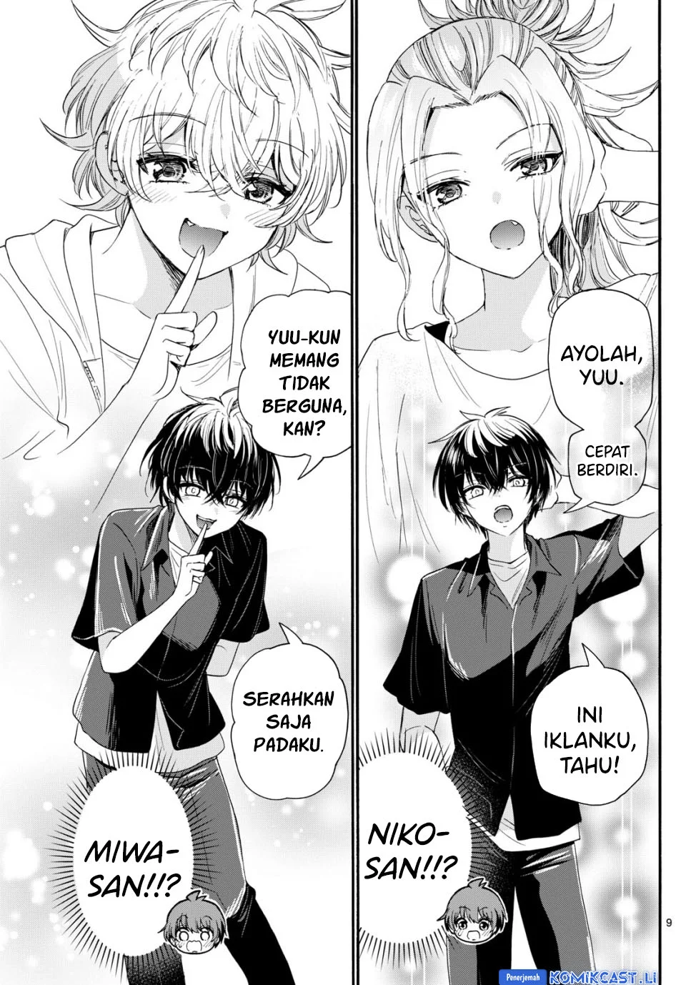 Mikadono Sanshimai wa Angai, Choroi Chapter 97 Gambar 9
