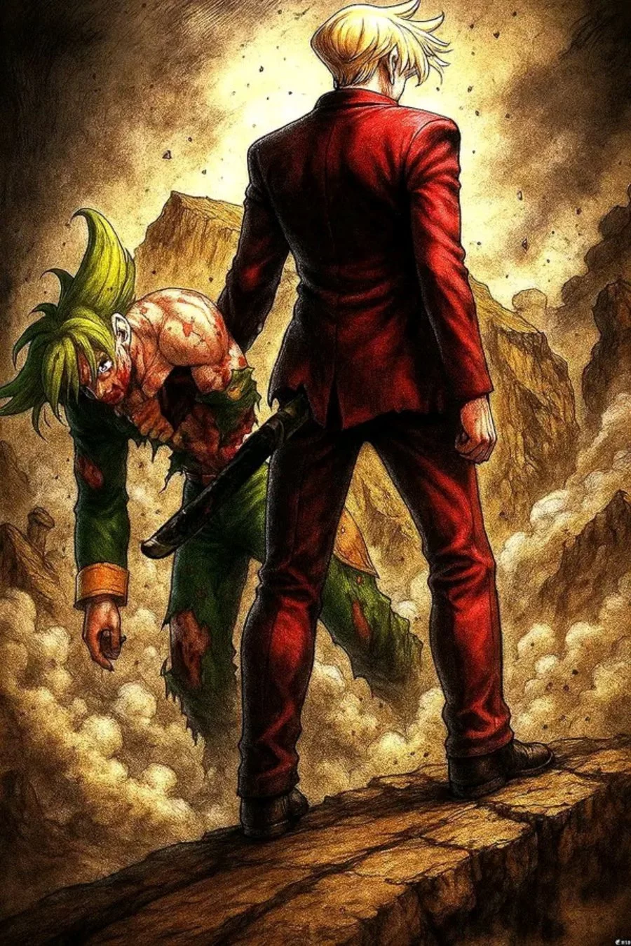 Mokushiroku no Yonkishi Chapter 204 Gambar 24