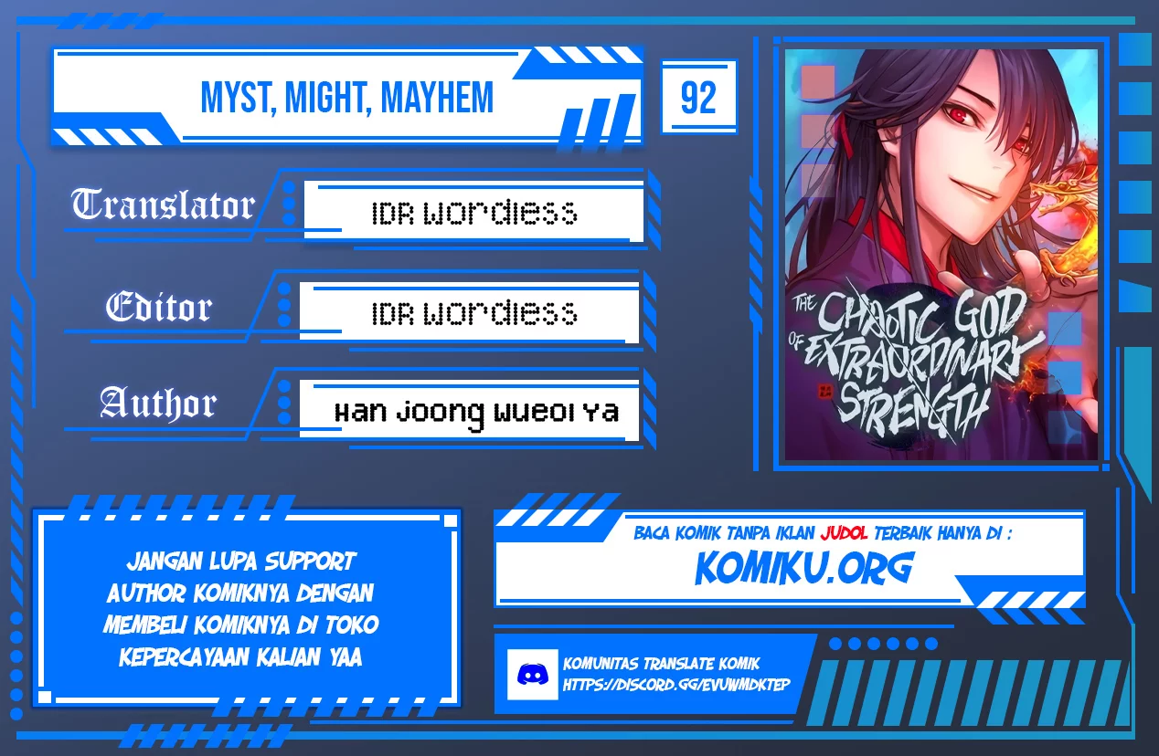 Baca Komik Myst, Might, Mayhem (Legend Of Heavenly Chaos Demon) Chapter 92 Gambar 1