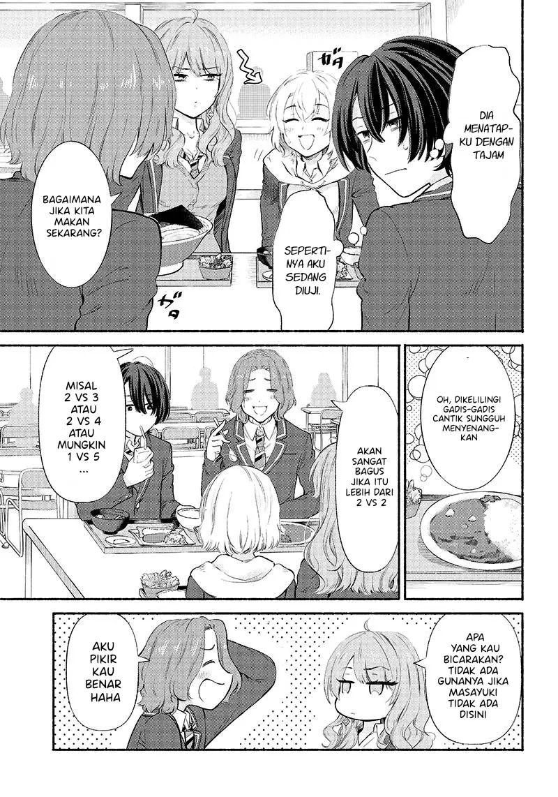 Nee, Mou Isso Tsukiacchau? Osananajimi no Bishoujo ni Tanomarete, Camo Kareshi Hajimemashita Chapter 5 Gambar 14