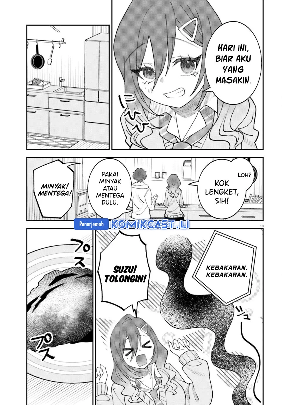 Ore no Haitoku Meshi o Onedari Sezu ni Irarenai, Otonari no Top Idol-sama Chapter 13 Gambar 13