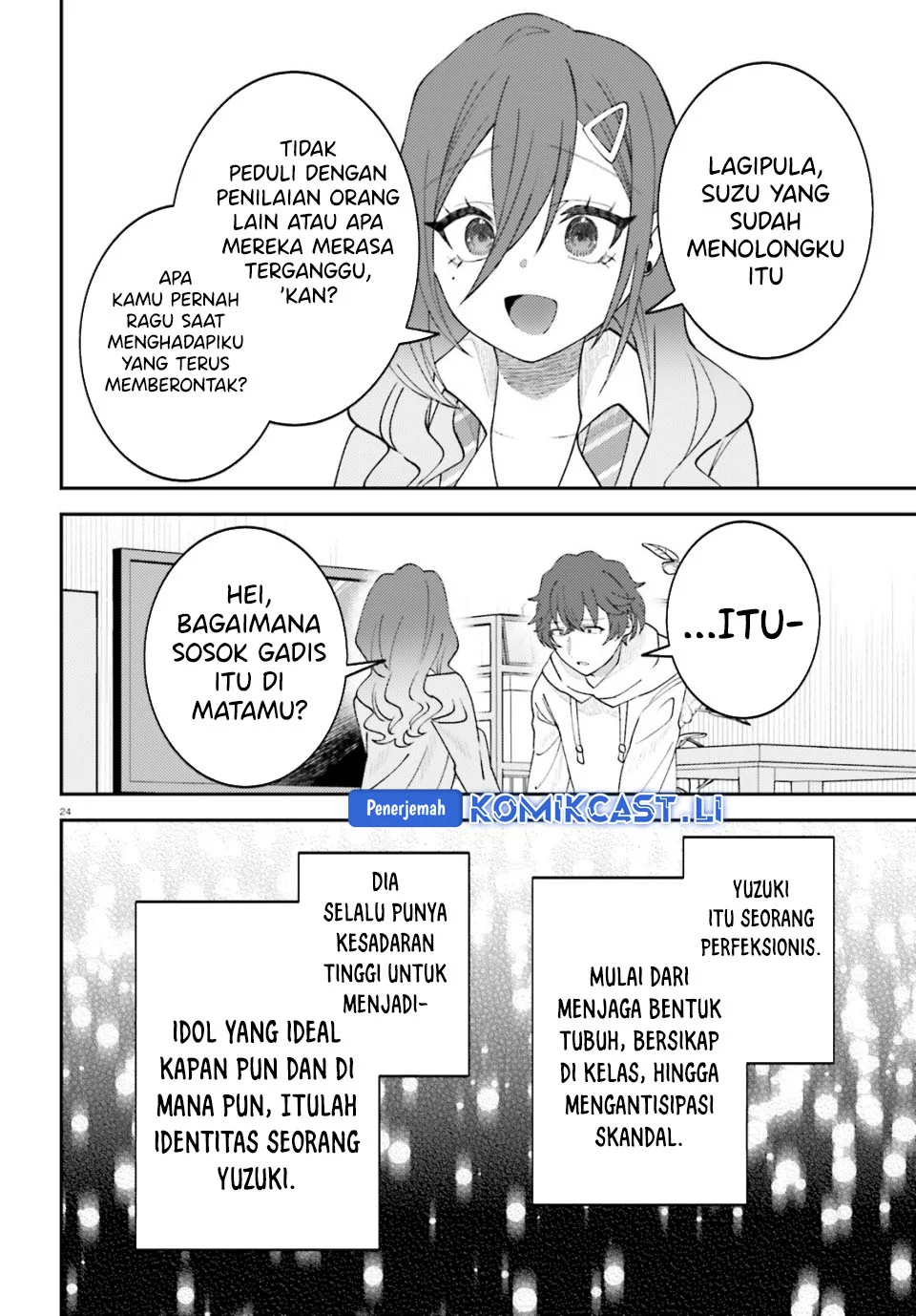 Ore no Haitoku Meshi o Onedari Sezu ni Irarenai, Otonari no Top Idol-sama Chapter 13 Gambar 24
