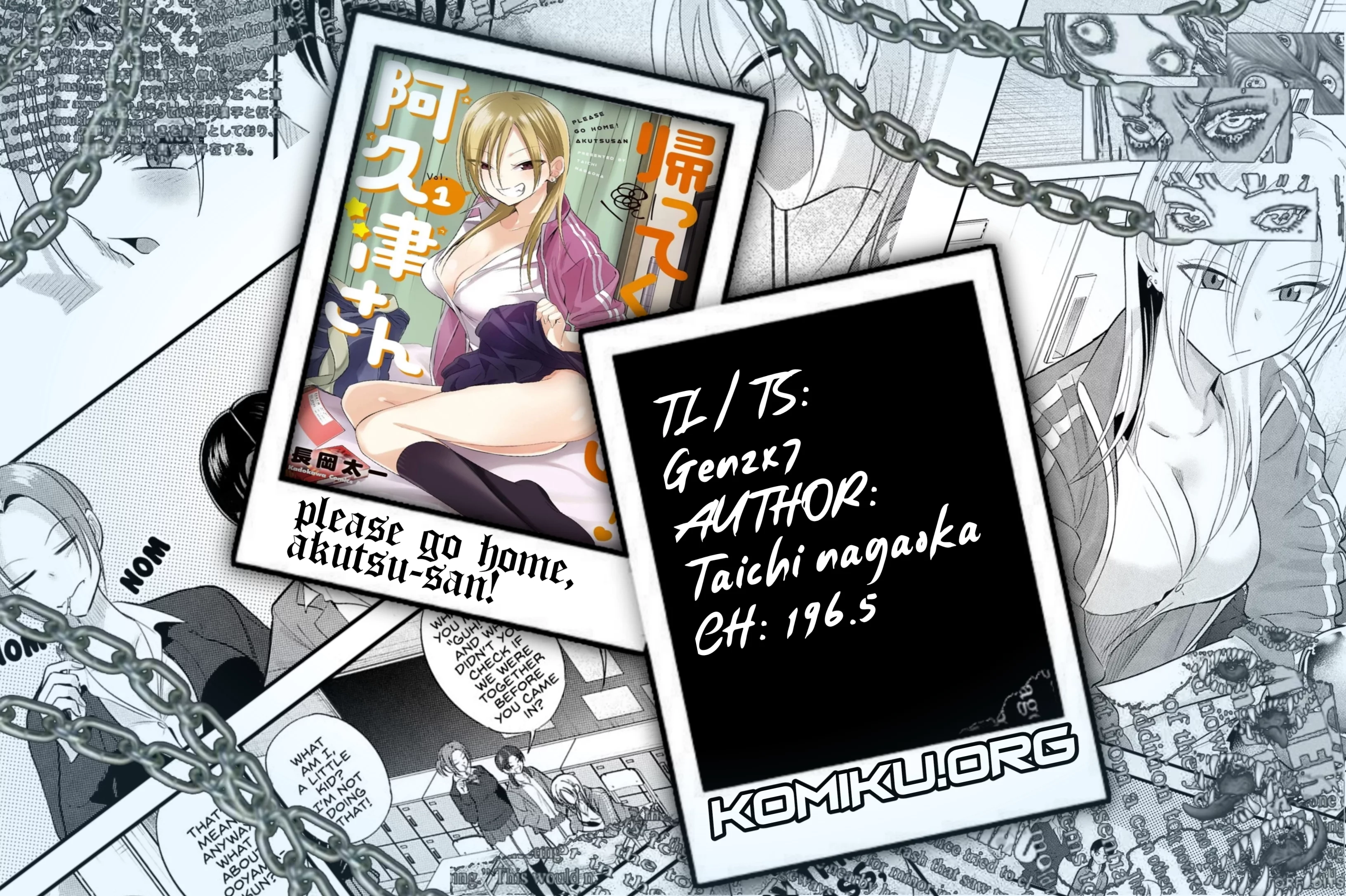 Baca Komik Please Go Home, Akutsu-san! Chapter 196.5 Gambar 1