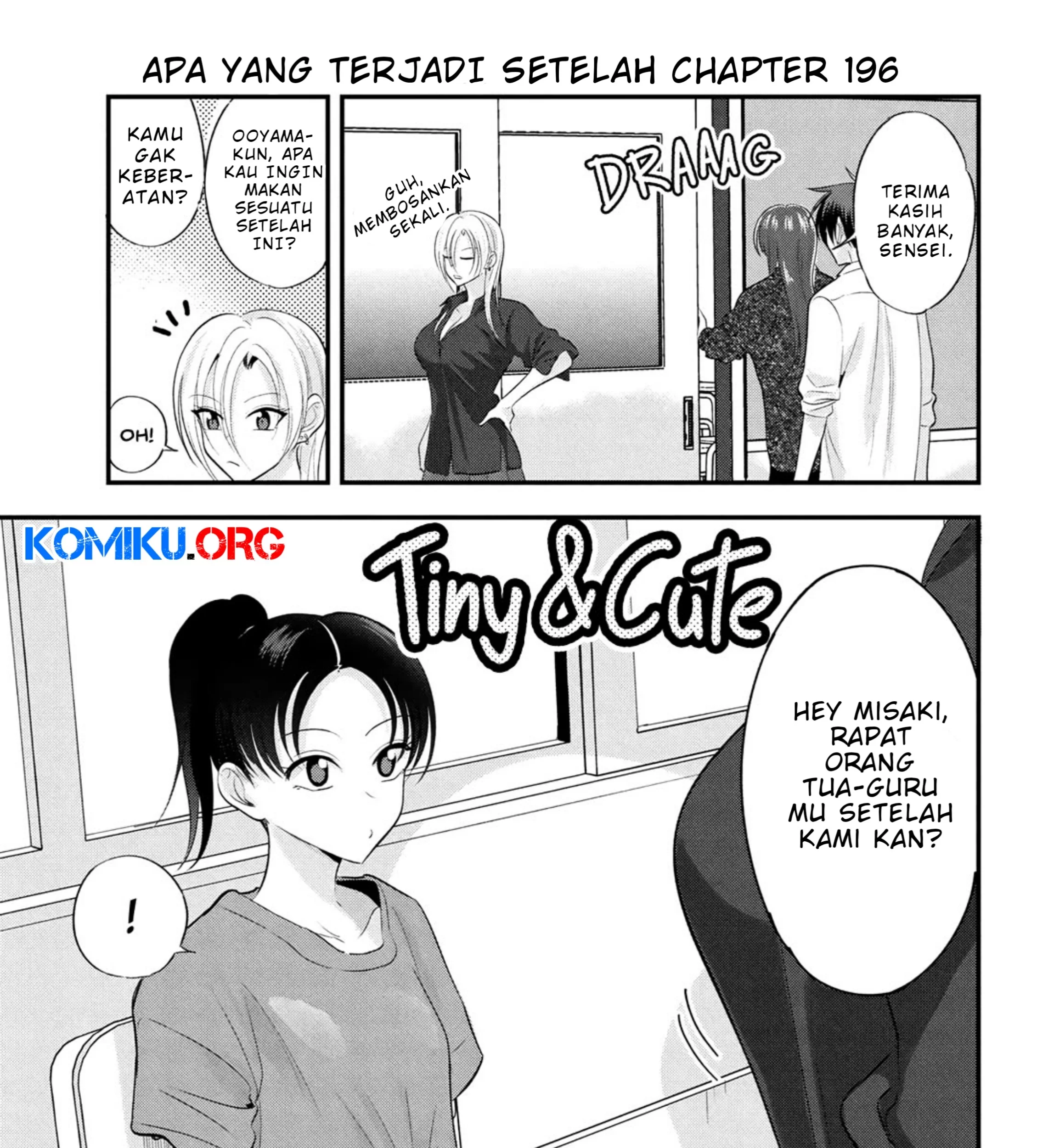 Baca Manga Please Go Home, Akutsu-san! Chapter 196.5 Gambar 2