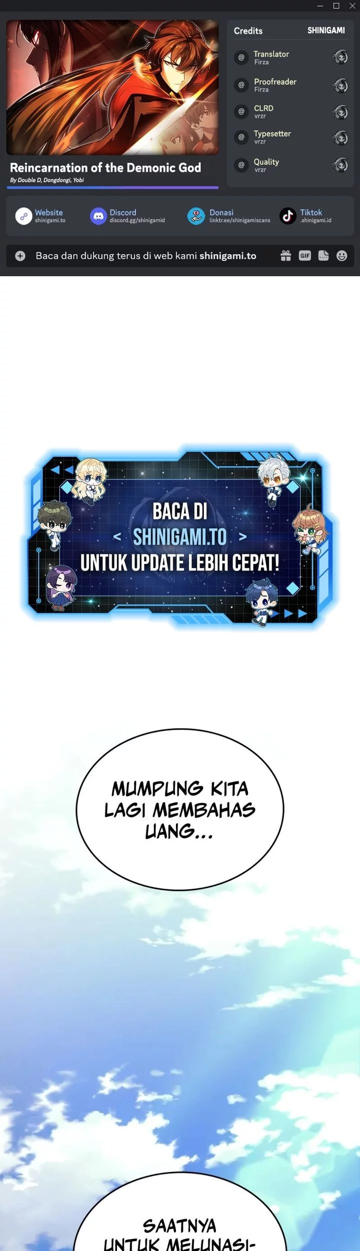 Baca Komik Reincarnation Of The Demonic God Chapter 10 Gambar 1