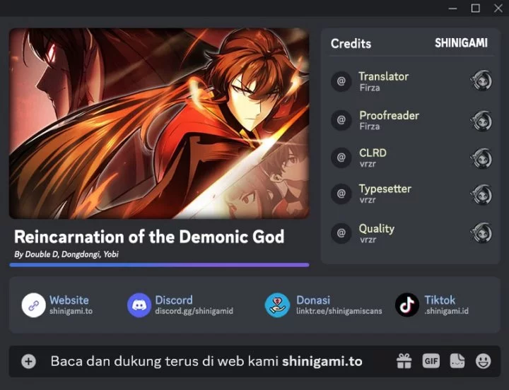 Baca Komik Reincarnation Of The Demonic God Chapter 11 Gambar 1