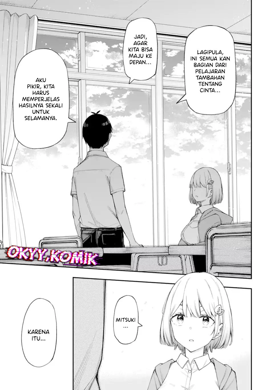 Renai no Jugyou Chapter 12.1 Gambar 5