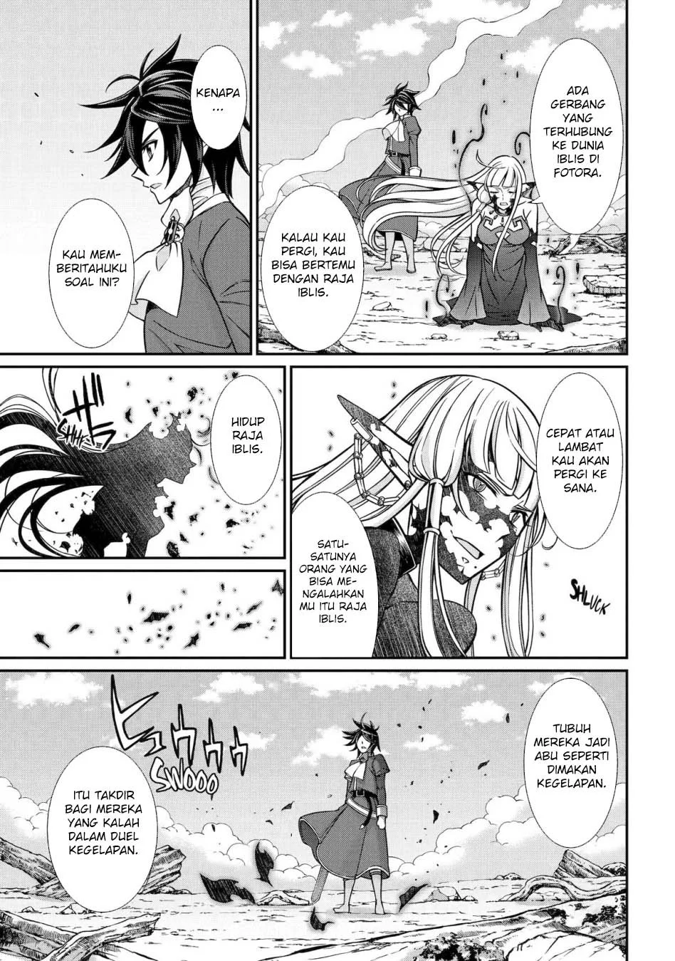 Shikkoku tsukai no saikyo yusha nakama zen’in ni uragira retanode saikyo no mamono Chapter 96 Gambar 17