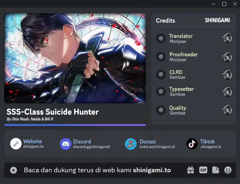 Baca Komik SSS-Class Suicide Hunter Chapter 147 Gambar 1