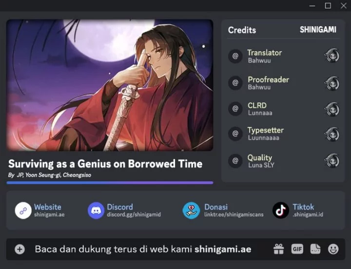 Baca Komik Surviving as a Genius on Borrowed Time Chapter 56 Gambar 1