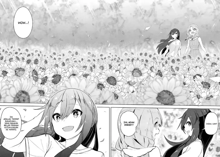 Tenkou-saki no Seiso Karen na Bishoujo ga, Mukashi Danshi to Omotte Issho ni Asonda Osananajimi datta Ken Chapter 34 Gambar 5