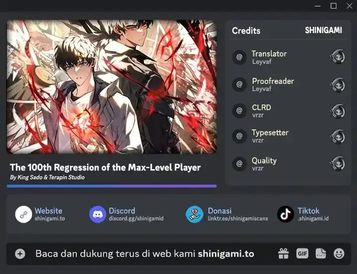 Baca Komik The 100th Regression Of The Max-Level Player Chapter 72 Gambar 1