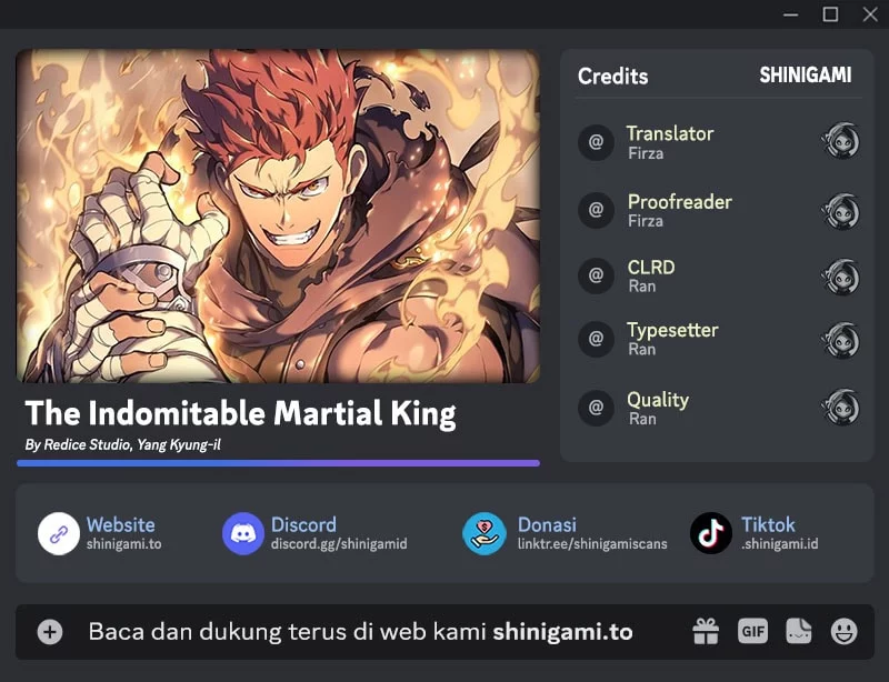 Baca Komik The Indomitable Martial King Chapter 102 Gambar 1