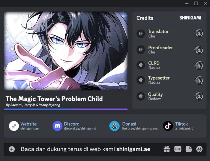 Baca Komik The Magic Tower's Problem Child Chapter 32 Gambar 1
