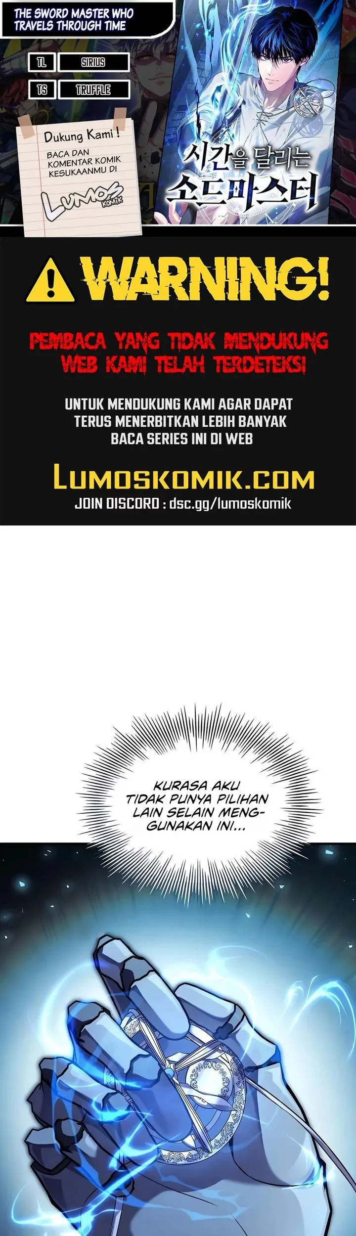 Baca Komik The Sword Master Who Travels Through Time Chapter 4 Gambar 1