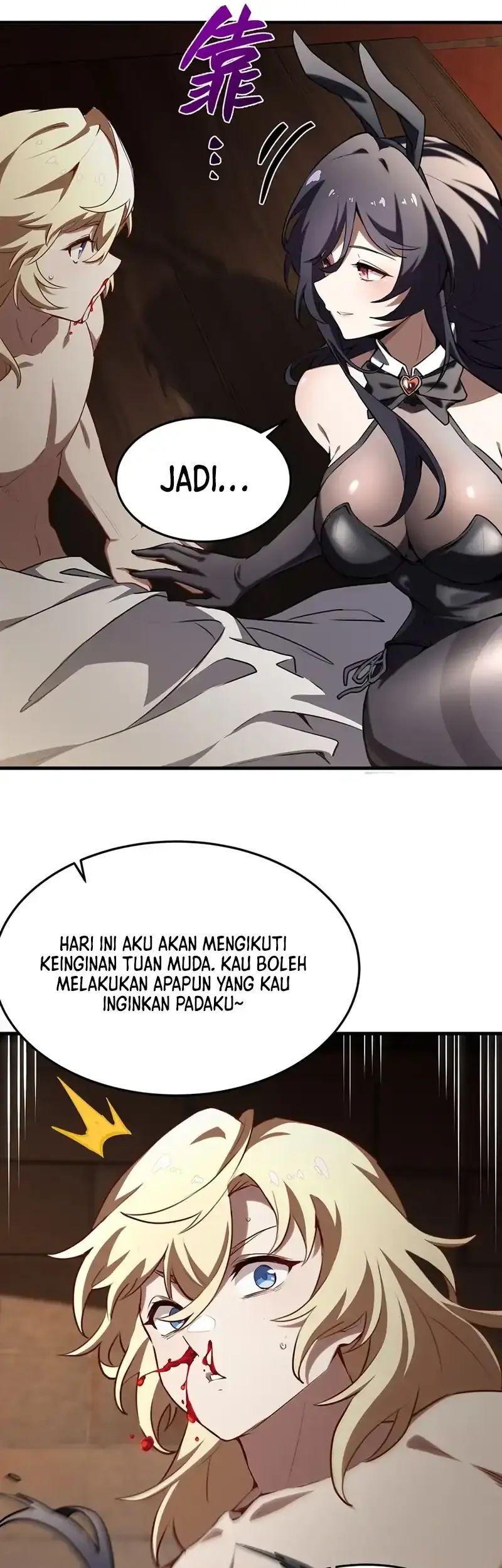 The Yellow-haired Villain in Female Main Character’s Novel wants Happiness Chapter 38 Gambar 40