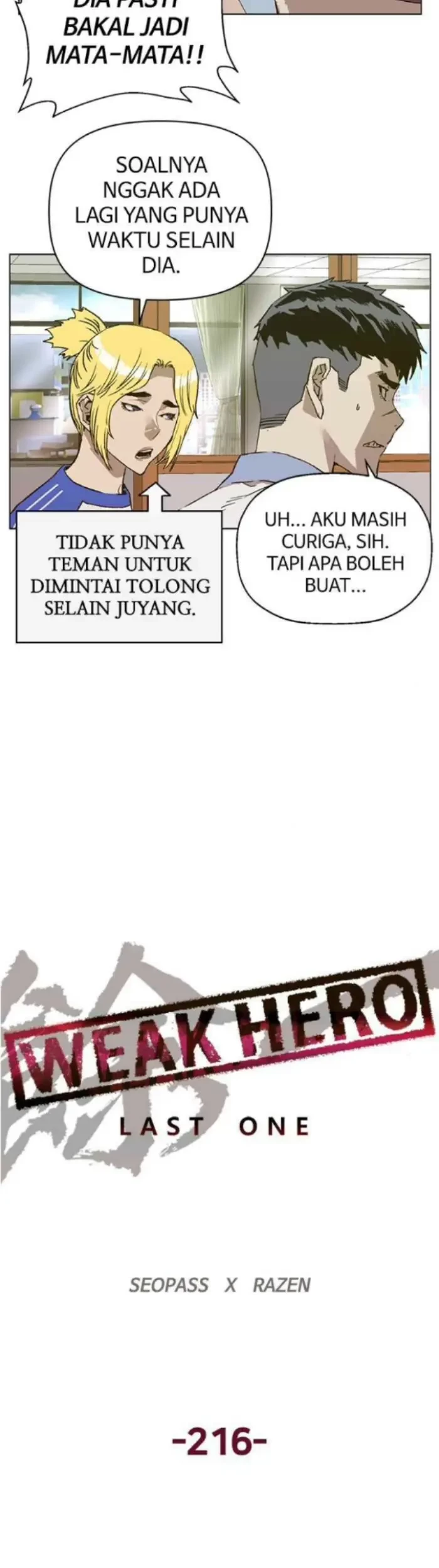 Weak Hero - Chapter 216.1 - Page 21