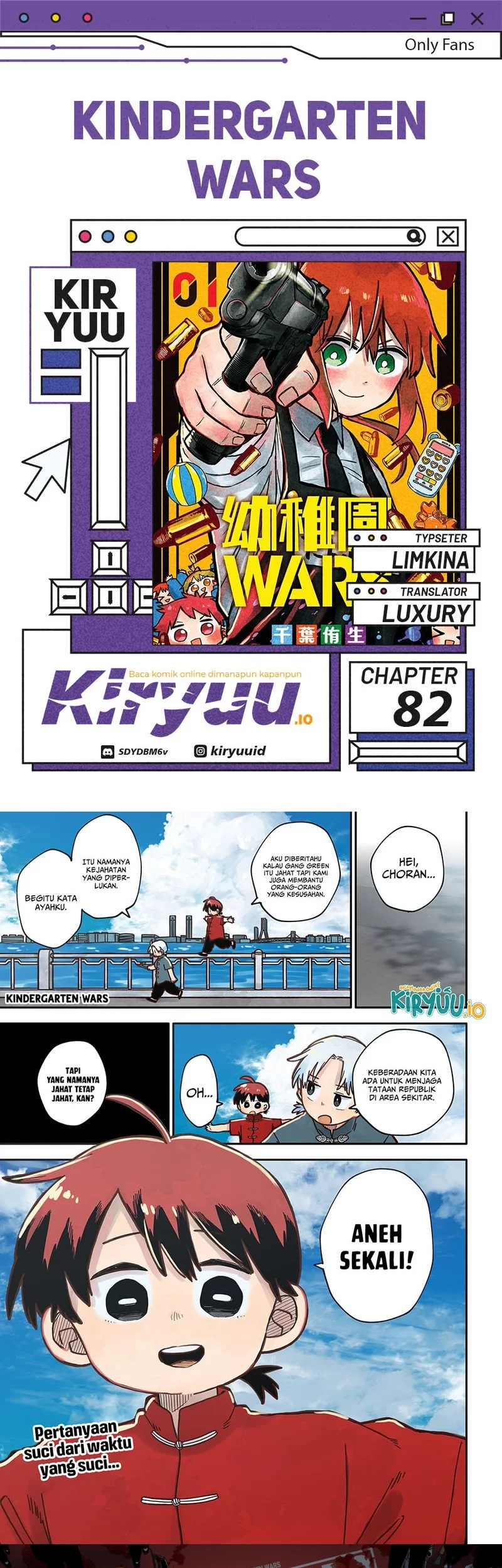 Baca Komik Youchien Wars Chapter 82 Gambar 1
