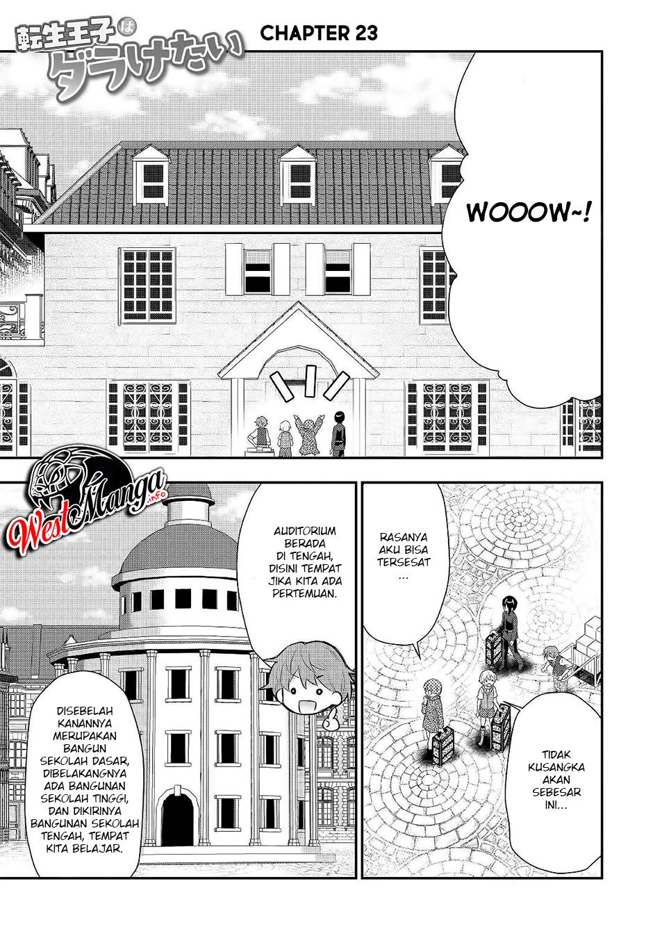 Baca Manga Tensei Ouji wa Daraketai Chapter 23 Gambar 2