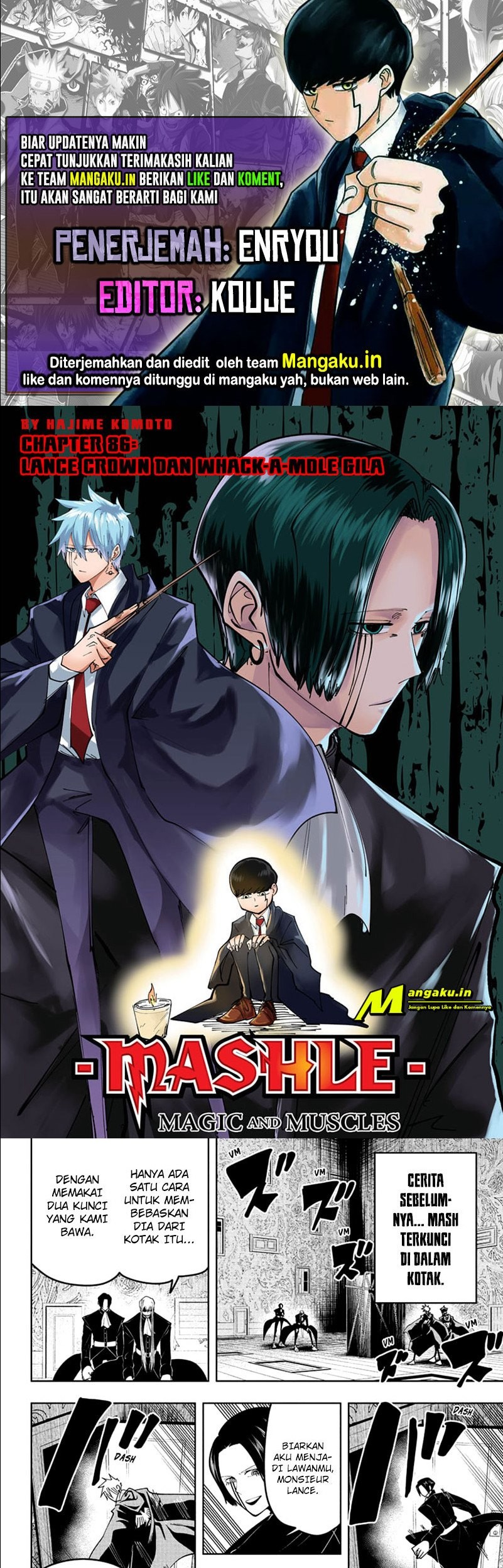 Mashle: Magic and Muscles - Chapter 86 - Page 1