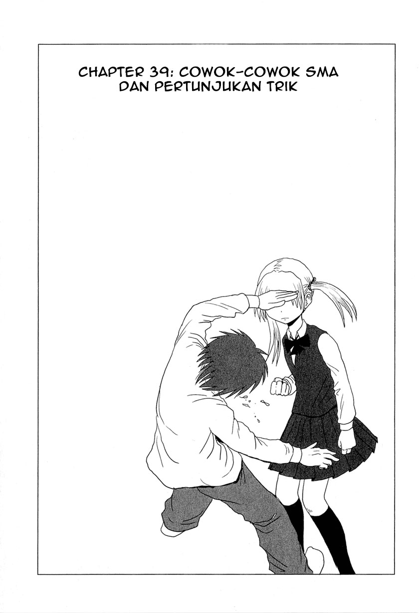 Baca Manga Danshi Koukousei no Nichijou Chapter 39 Gambar 2