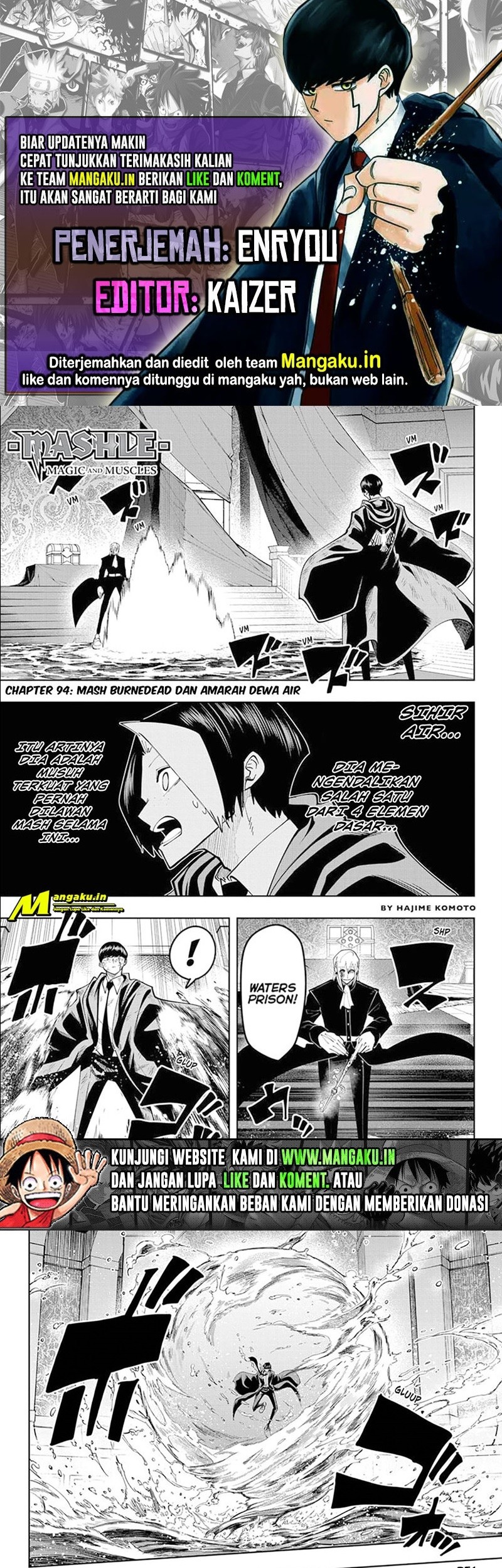 Mashle: Magic and Muscles - Chapter 94 - Page 1