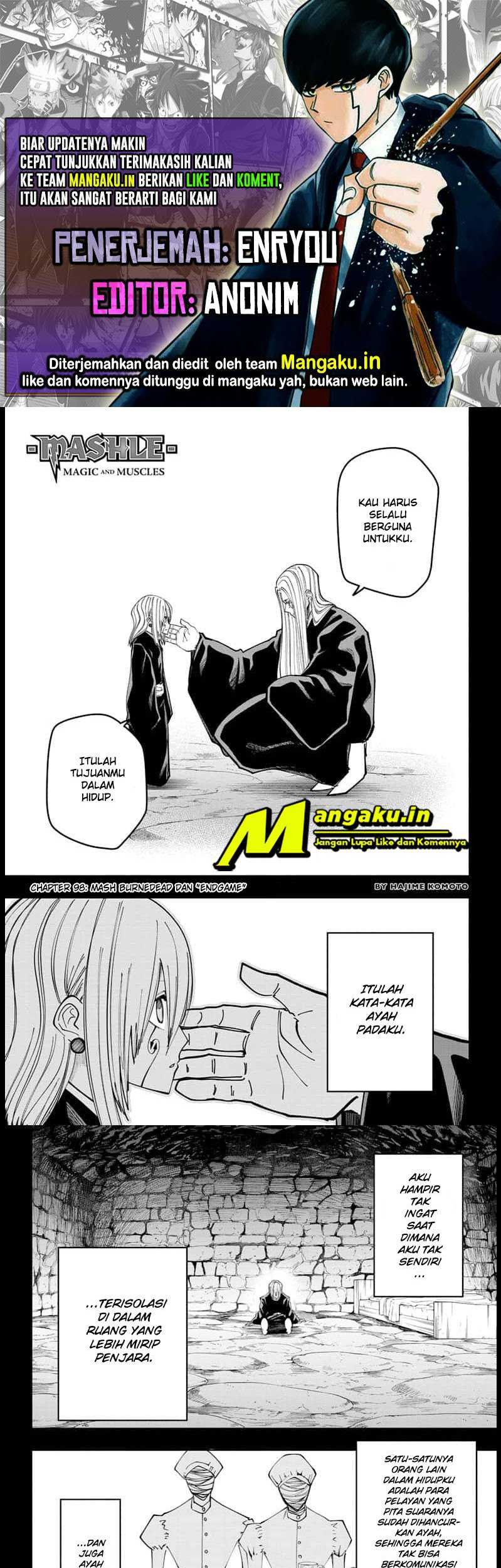 Mashle: Magic and Muscles - Chapter 98 - Page 1