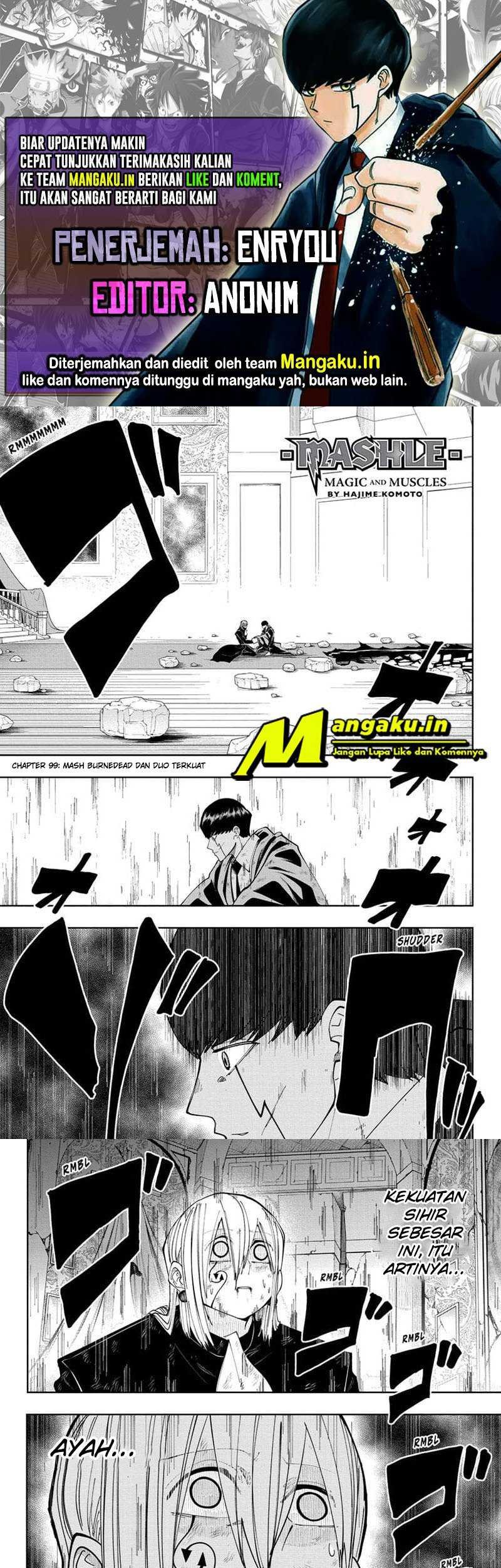 Mashle: Magic and Muscles - Chapter 99 - Page 1