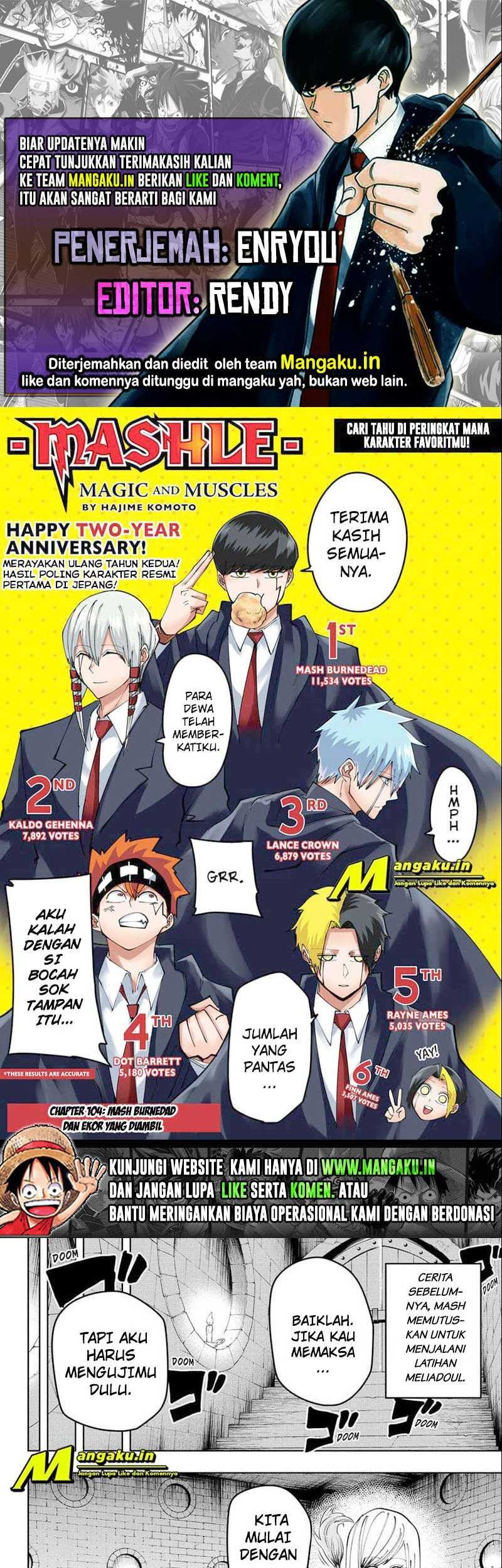 Mashle: Magic and Muscles - Chapter 104 - Page 1