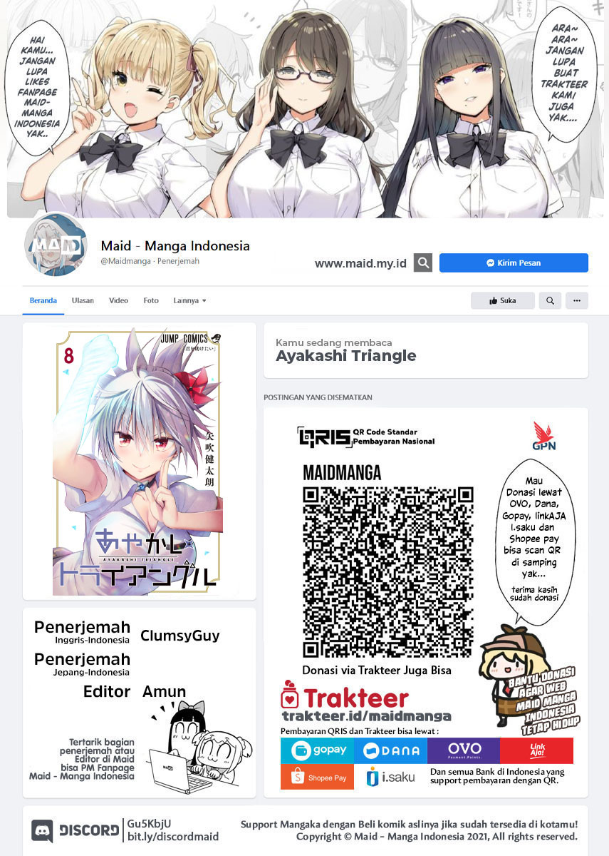 Baca Manga Ayakashi Triangle Chapter 86 Gambar 2