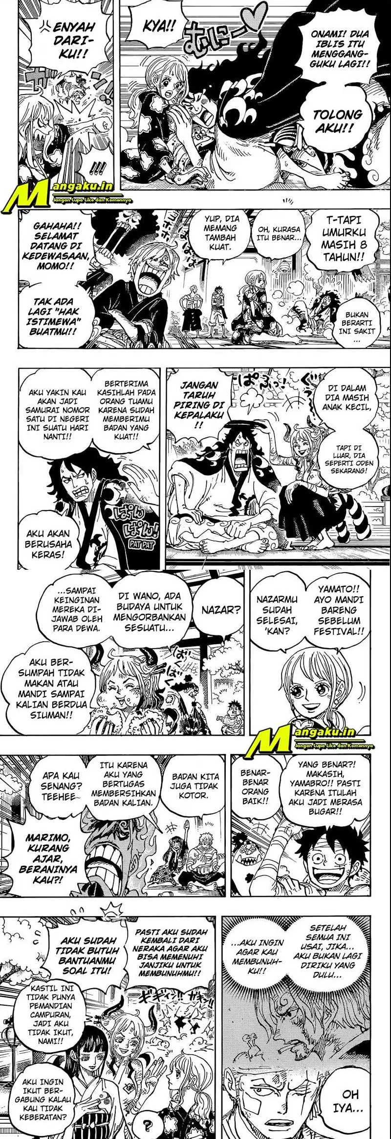 One Piece Chapter 1052 Gambar 7