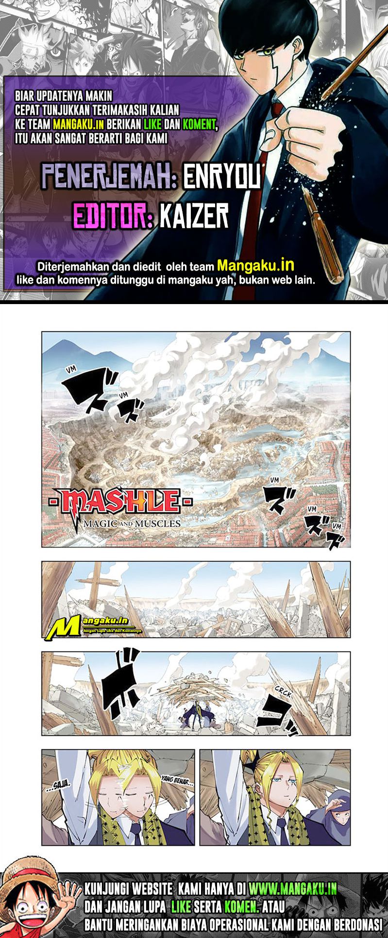 Mashle: Magic and Muscles - Chapter 114 - Page 1