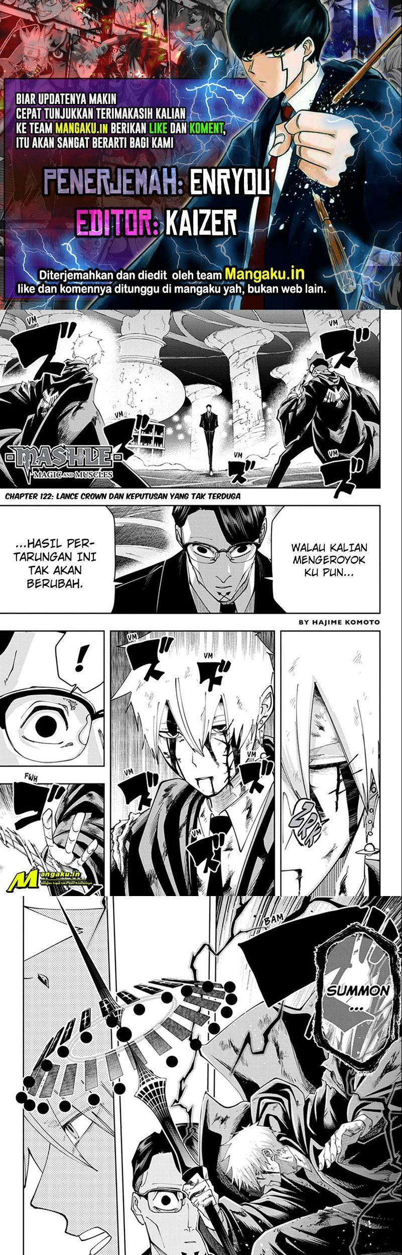 Mashle: Magic and Muscles - Chapter 122 - Page 1